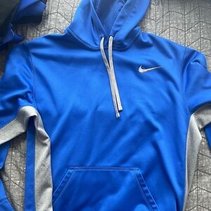 Nike Blue and Gray Men's Jacket